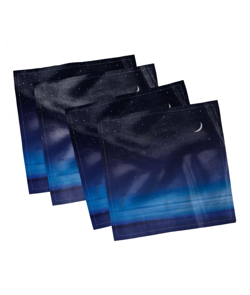 Night Set of 4 Napkins  18