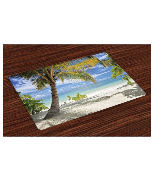 Palm Tree Place Mats  Set of 4