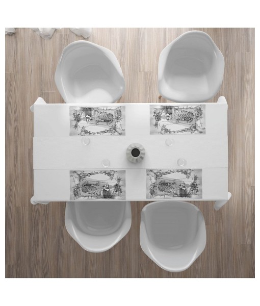 Sketchy Place Mats  Set of 4