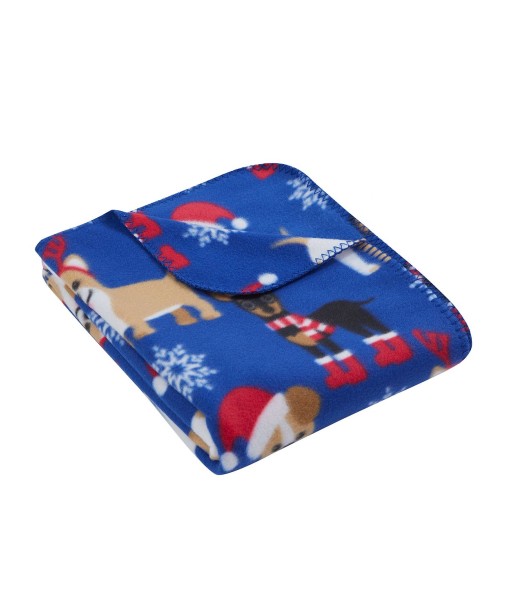 Holiday Printed Fleece Throw  50