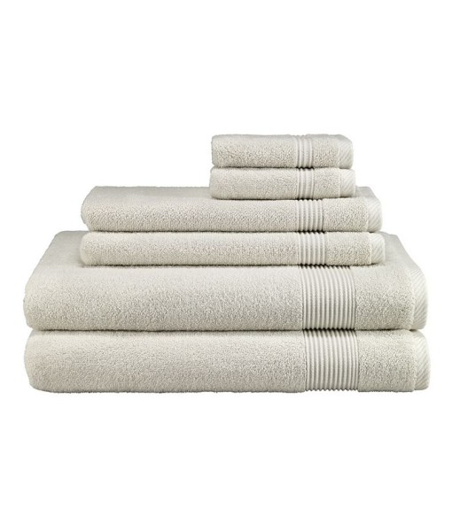 Solid 6 Piece Towel Sets