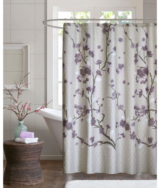 Holly Cotton Shower Curtain  72