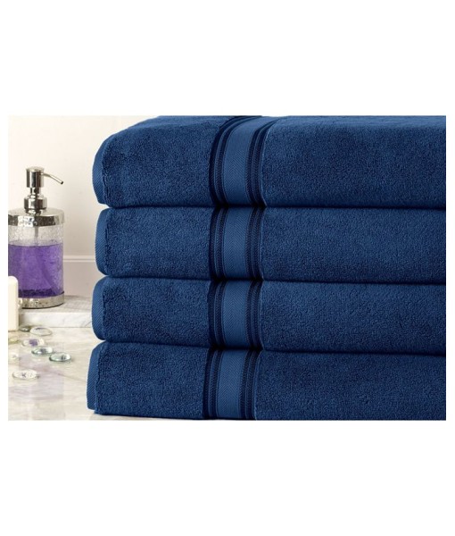 Zero Twist Oversized Bath Sheets Set - 4 Piece