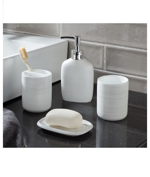 Morning Mist 4-Pc. Bath Accessory Set