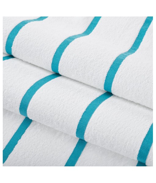 Las Rayas Beach Towels (4 Pack)  30x60 in.  Striped Color Options  100% Soft Cotton